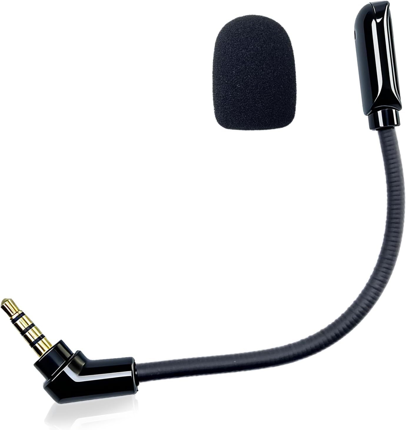Replacement Game Mic for HyperX Cloud Flight/Flight S Headsets | 3.5mm Jack, Omnidirectional, Noise Cancelling, for PS4 PS5 Computer PC
