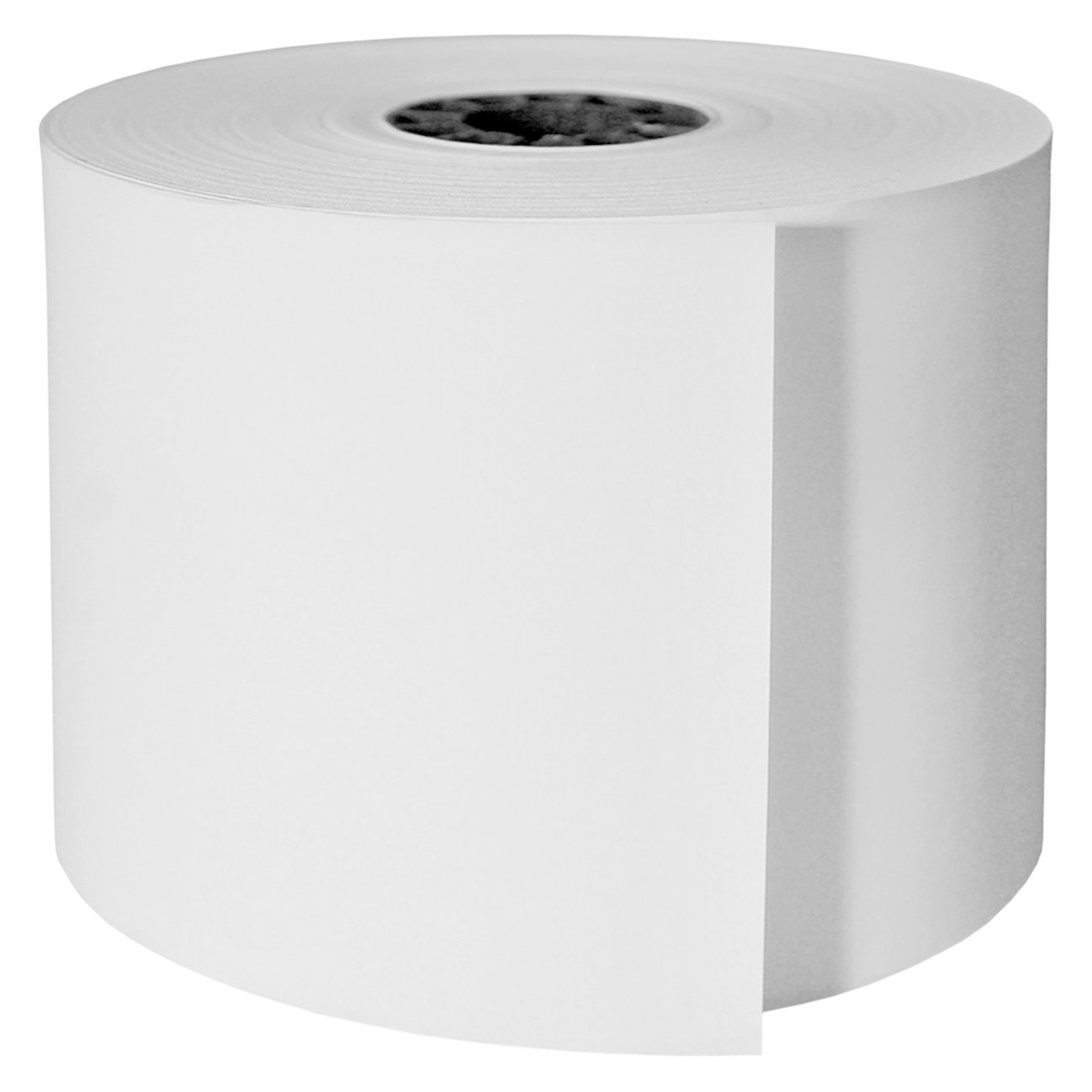 DayMark Safety Systems-IT112846 Paper Cash Register Tape Roll, 1-Ply, White, 165' Length x 3