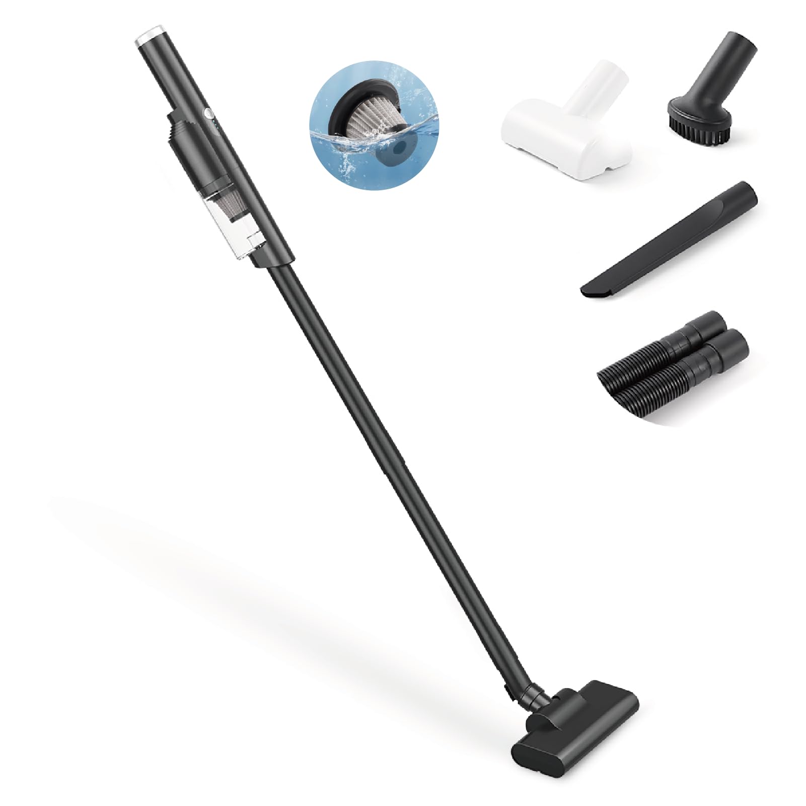Amazon | 【天通ライト】掃除機 コードレス 12000Pa HEPAフィルター 强 