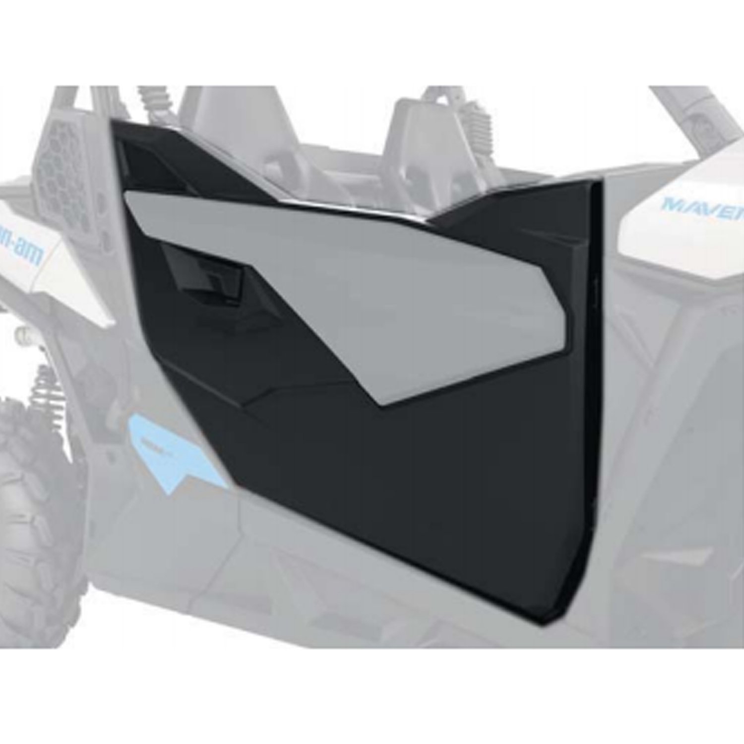 Amazon.com: Can-Am New OEM Maverick Trail Half Doors HDPE Steel