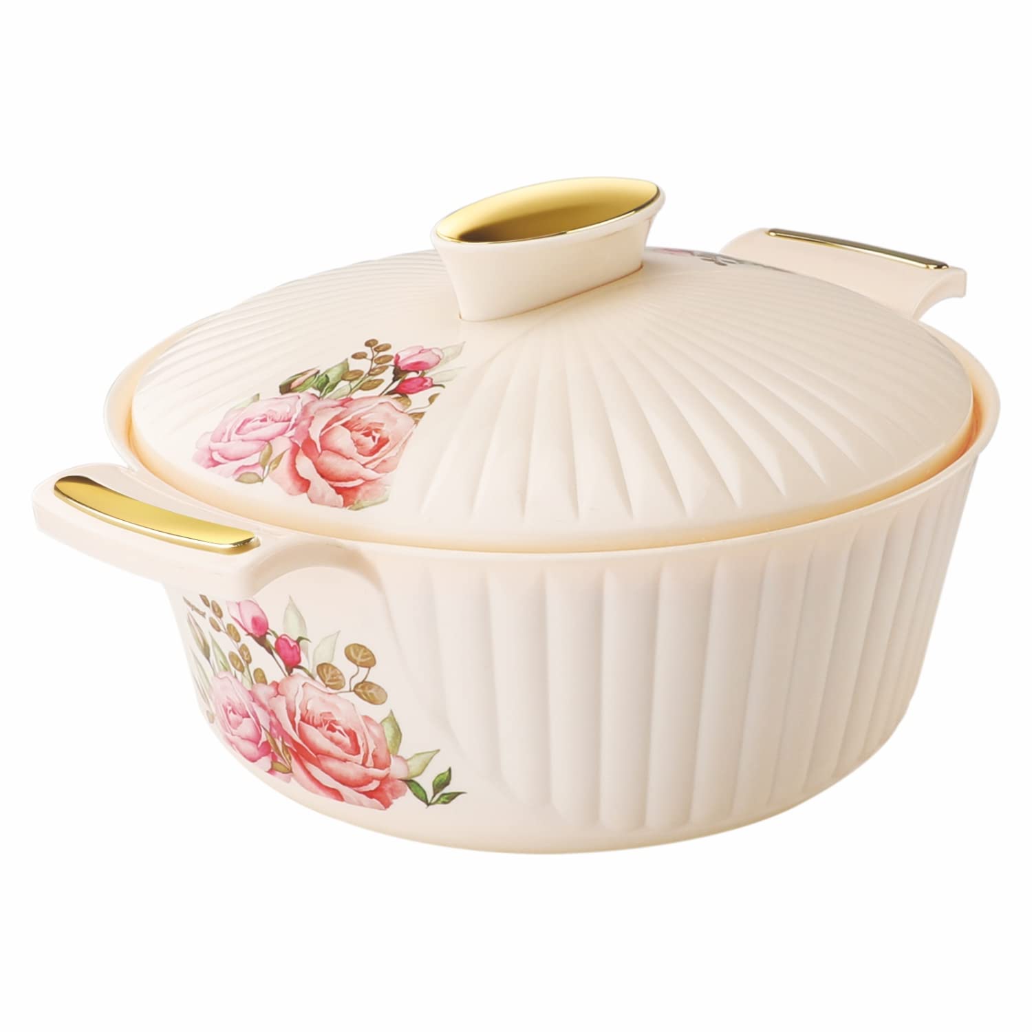 NayasaHotpot Casserole Medusa Hotpot, Food Warmer, Stainless Steel Insulated Hot Pot with Assorted colors - Medusa (5000 ML)