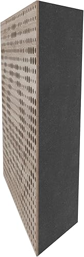 Miniatura 4 de (2 unidades)  Trampa para bajos de esquina difusa de absorción de sonido Universo  19.7 x 19.7 pulgadas  Absorción - Difusión - Reflexión  Madera