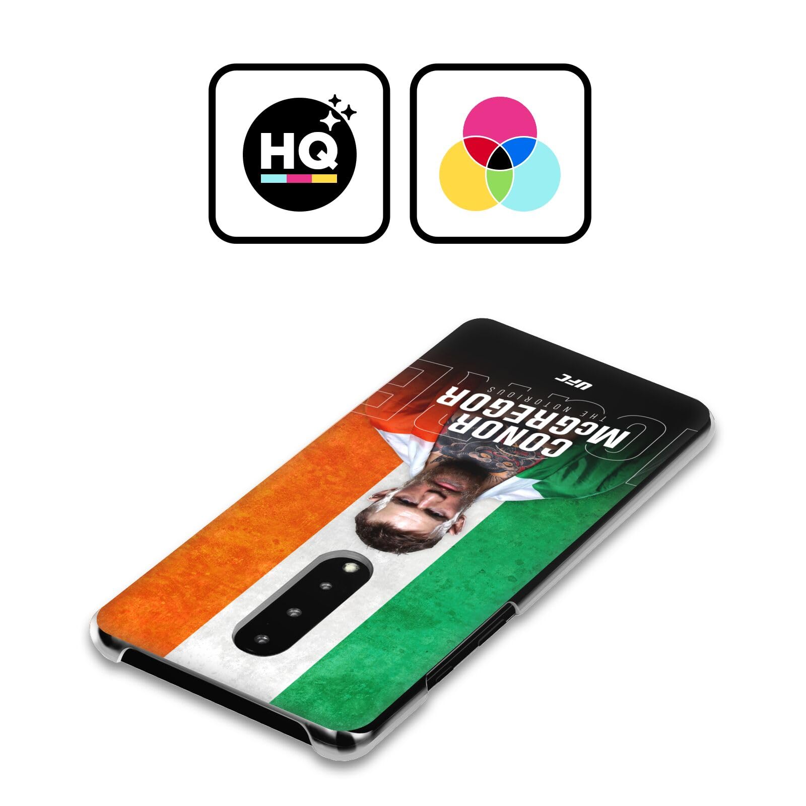 Head Case Designs Officially Licensed UFC Ireland Flag Conor McGregor Hard Back Case Compatible with Oppo Find N2 Flip