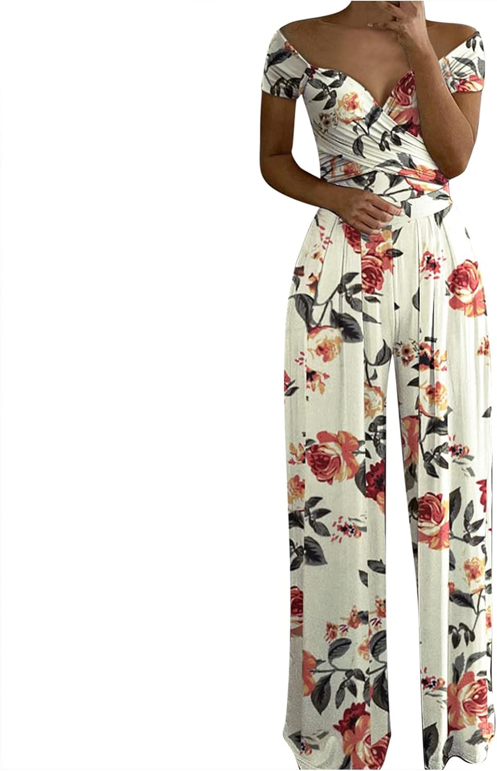 Women's Summer Elegant Jumpsuit One Shoulder Rompers