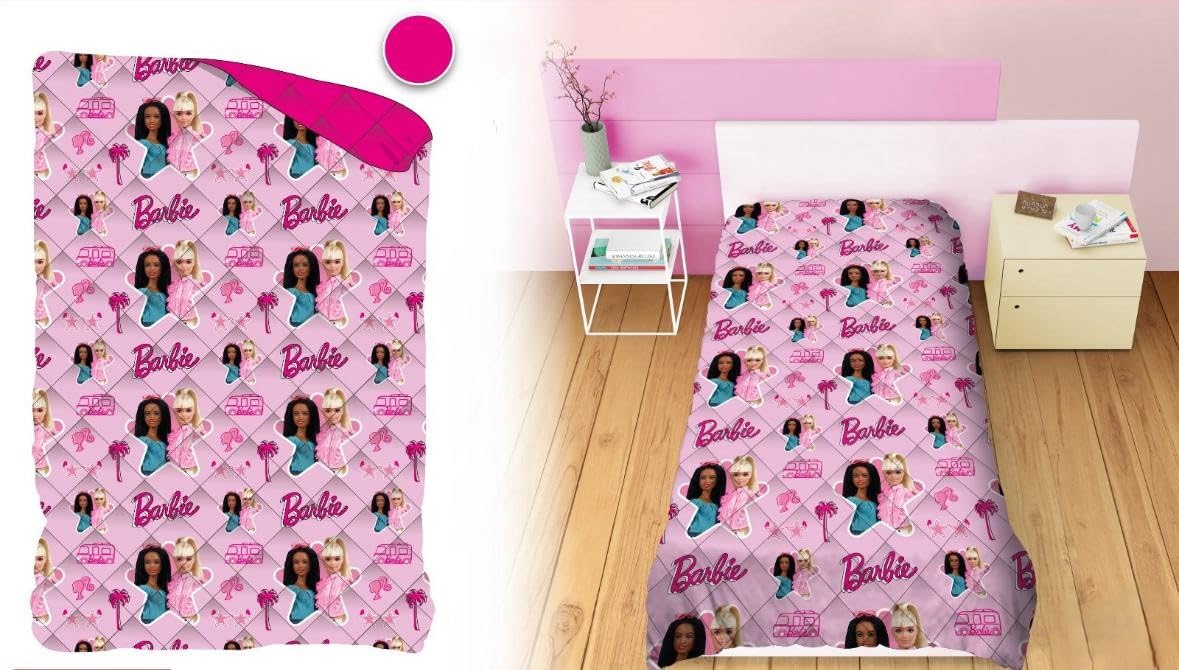 Trapunta Invernale Per Letto Singolo 170x260 Cm - Stampa Sonic, Microfibra Anallergica, Imbottitura 350 Gr/mq