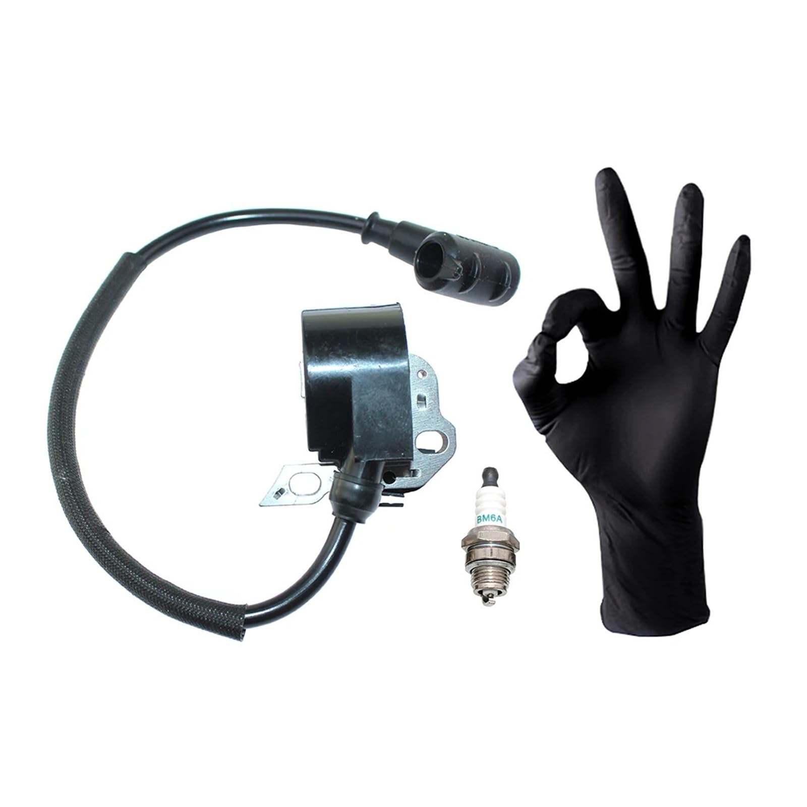 JBFT65 Ignition Coil Fit for Sthil 009 010 011 012 025 MC200 MC200C-B MS200