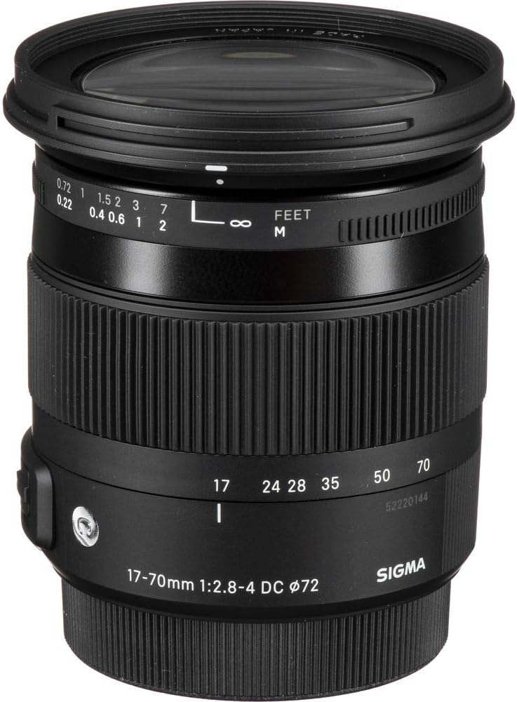 Sigma 17-70mm F2.8-4 Contemporary DC Macro OS HSM Lens for Canon