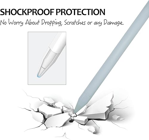 Miniatura 5 de KELIFANG Funda de Silicona para Apple Pencil Pro 2024 y Apple Pencil de 2 Generación, Funda Protectora Manga Cubierta Soporte Agarre y Accesorios de