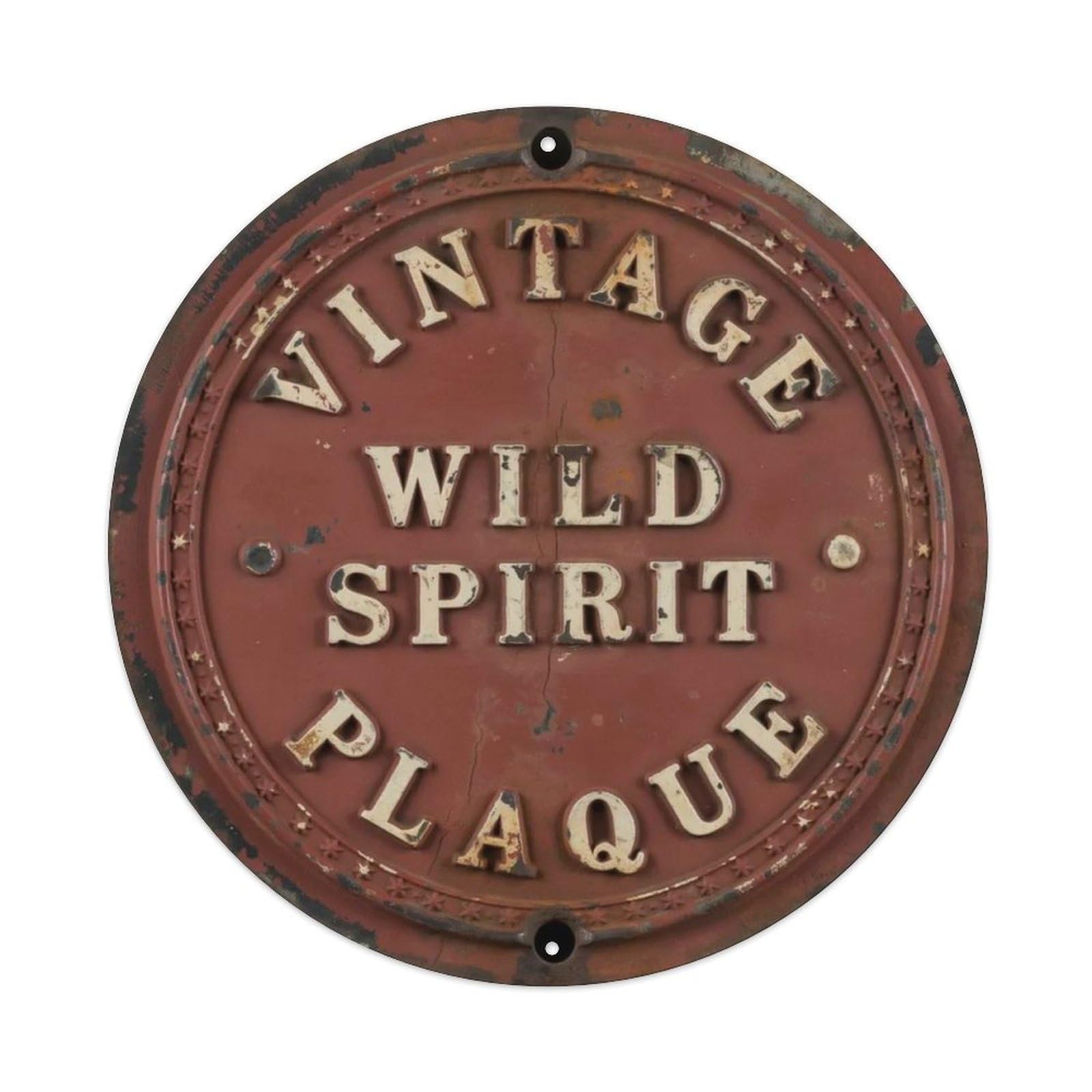 Vintage-Wild-Spirit-Plaque Metal Tin Sign Plaque
