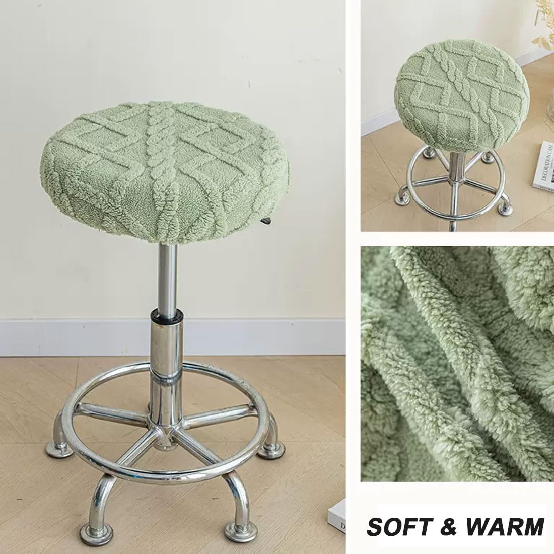 Bar Height Chair Covers Bar Stool Covers,2 Pack Stretch