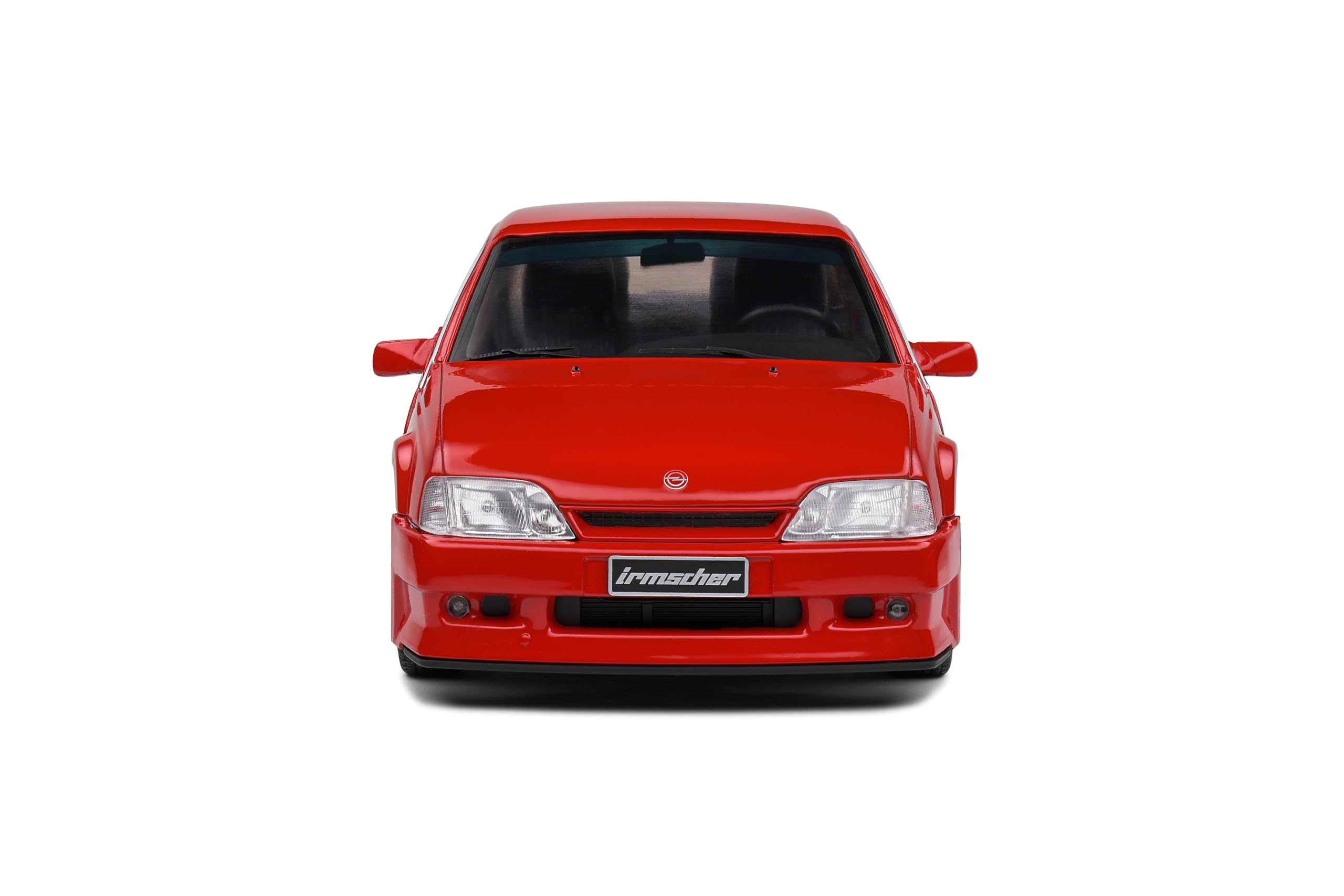 Solido 1:18 Scale Diecast - Opel Omega 3000 24V Red 1990 Model