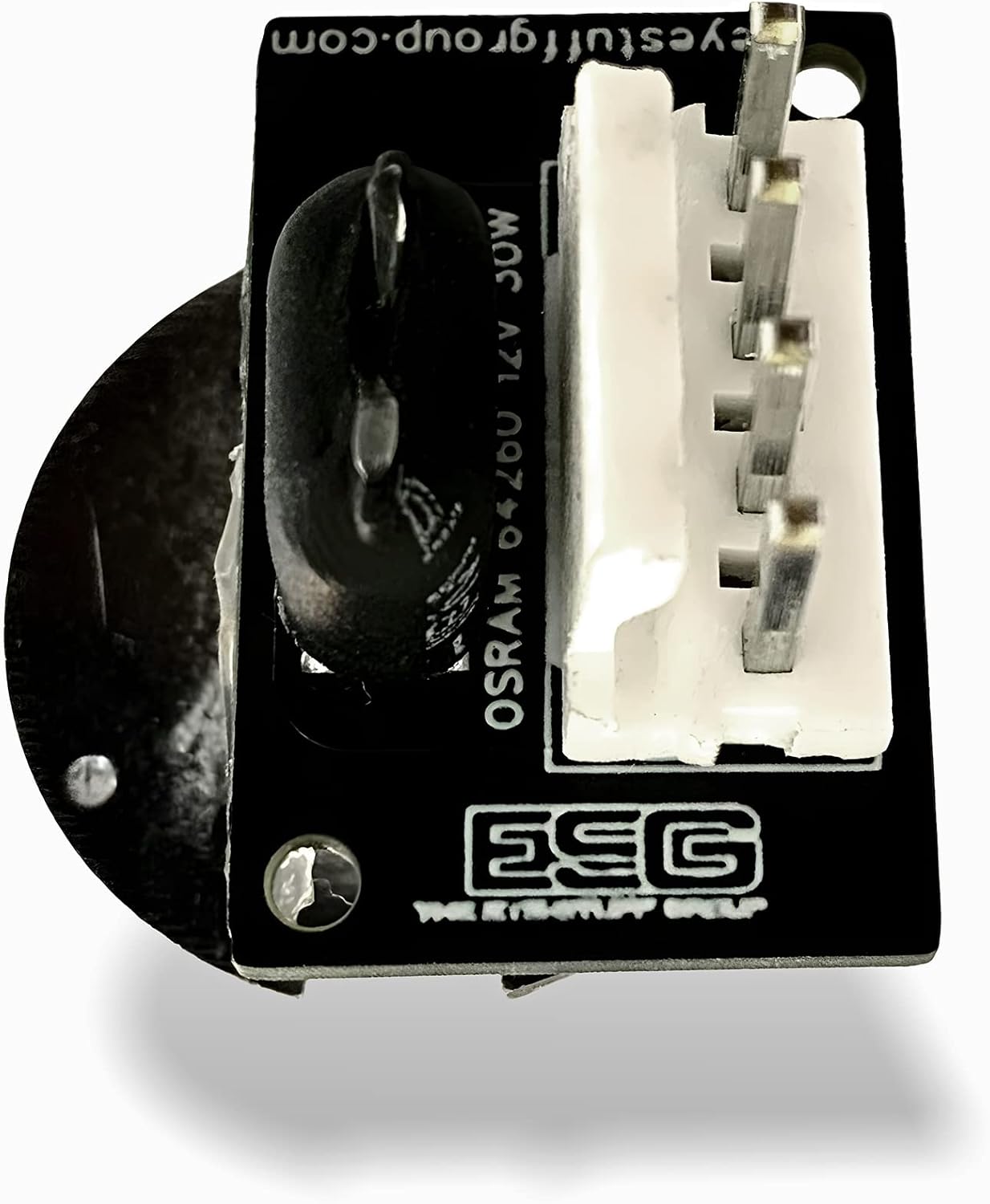 1 Visual Field Projector Replacement Bulb by The Eye-Stuff Group, 12V Halogen Lamp, Light Socket, Compatible with Humphrey Zeiss HFA, HFAi, Models 740i, 750, 750i, 840, 860