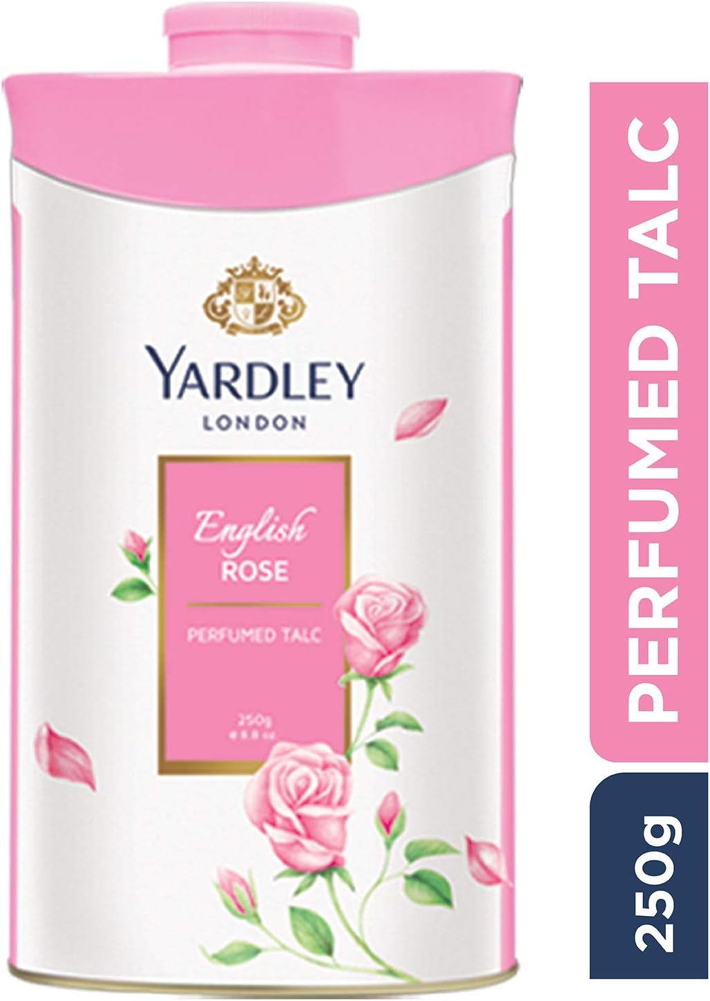 Yardley English Rose Perfumed Talc - 250 g, 250 g (Pack of 1) - Image 3