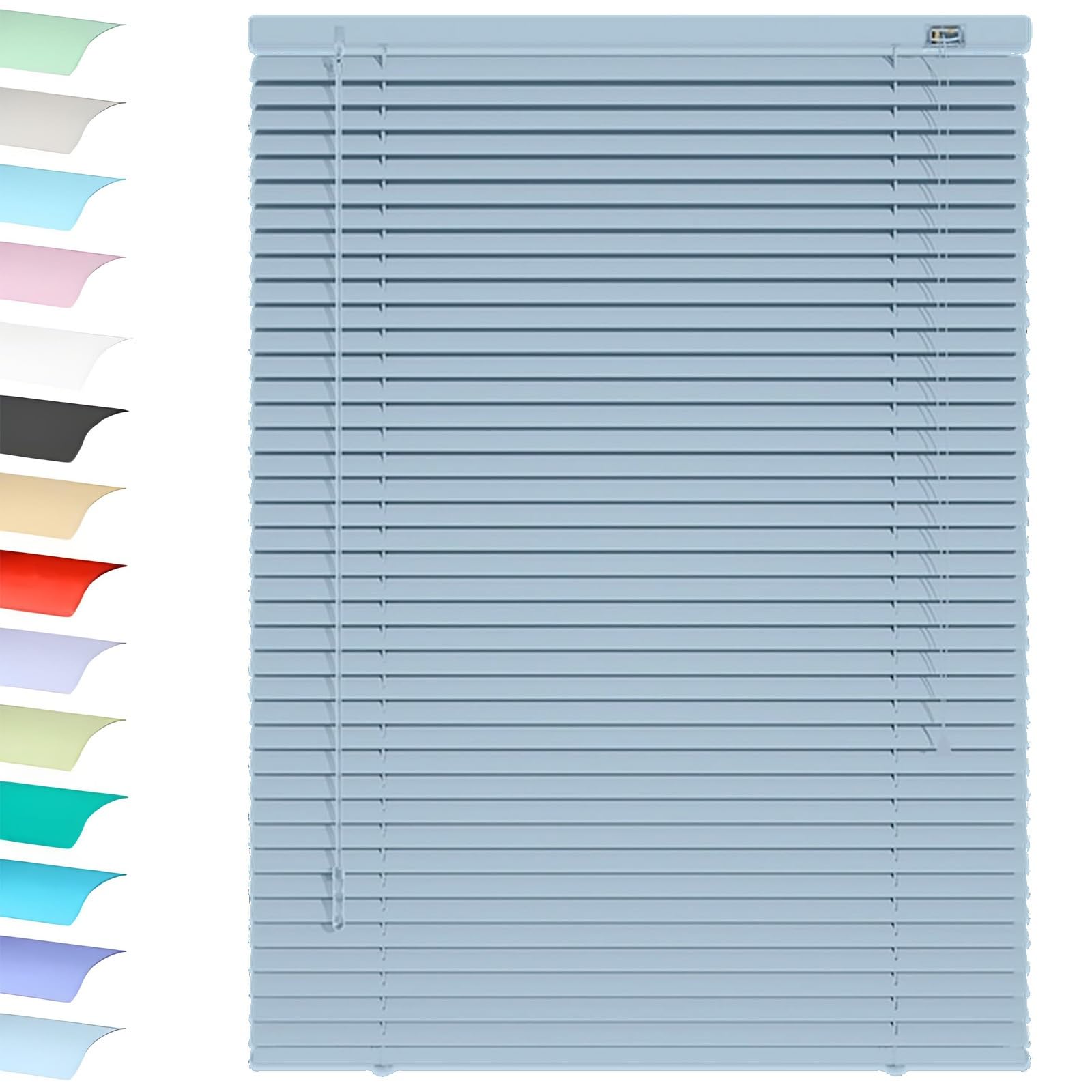 Aluminum Mini Blinds for Indoor Windows, 1