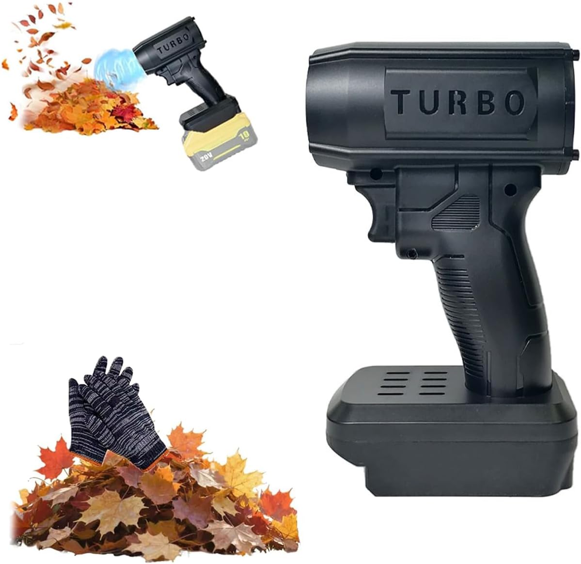 Storm Industries 2.0 Jet Fan Blower, 130,000 RPM Electric Cordless Air Jet, Car Drying Machine, Portable Handheld Turbine Leaf Blower, Ideal for Car, Patio, Snow Remova (for Milwaukee)