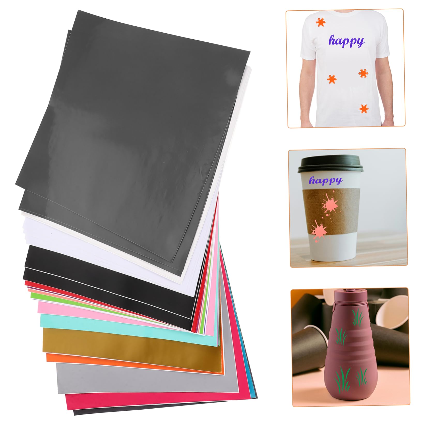 36blätter Sublimationspapier Für T-shirt-druck Hitzeübertragungsfolie Für Leichte Stoffe Druckmaterial Für Kreative Projekte Hochwertiges Transferpapier Für T-shirts Und