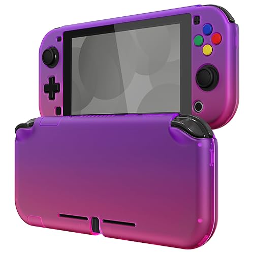 eXtremeRate PlayVital - Funda protectora personalizada para Nintendo Switch Lite, funda rígida para Nintendo Switch Lite, 1 protector de pantalla de