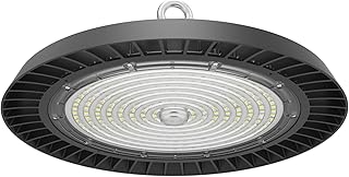 8 Stk. LED Hallenstrahler 200/160/120W, 174 lm/W, 4000/5000/5700K, Leistung/Lichtfarbe einstellbar, 90°, UFO High Bay, Hallenleuchte, Hallentiefstrahler, Hallenbeleuchtung, 5-Jahre Garantie