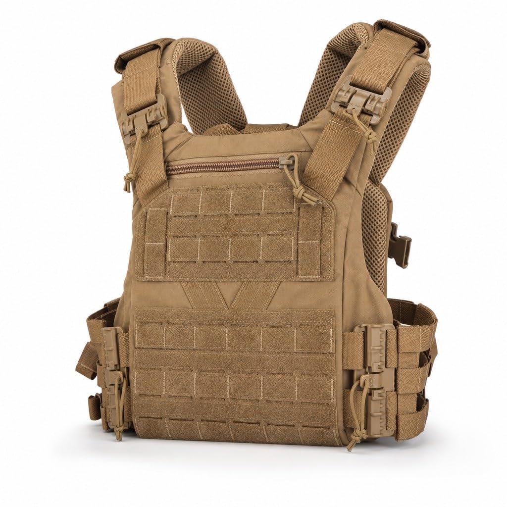 Kamizelka Taktyczna 3.0 Z Szybkozłączką, Regulowana Kamuflaż MC Klasa Wojskowa Dla Bezpieczeństwa Szkolenia Myśliwskiego Airsoft