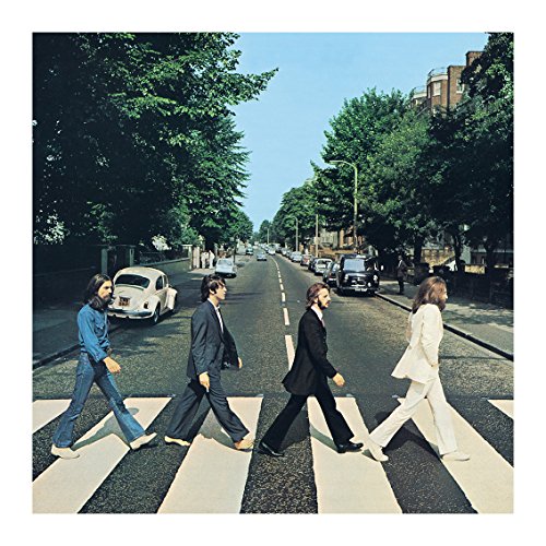 The Beatles Abbey Road Square Greeting Card
