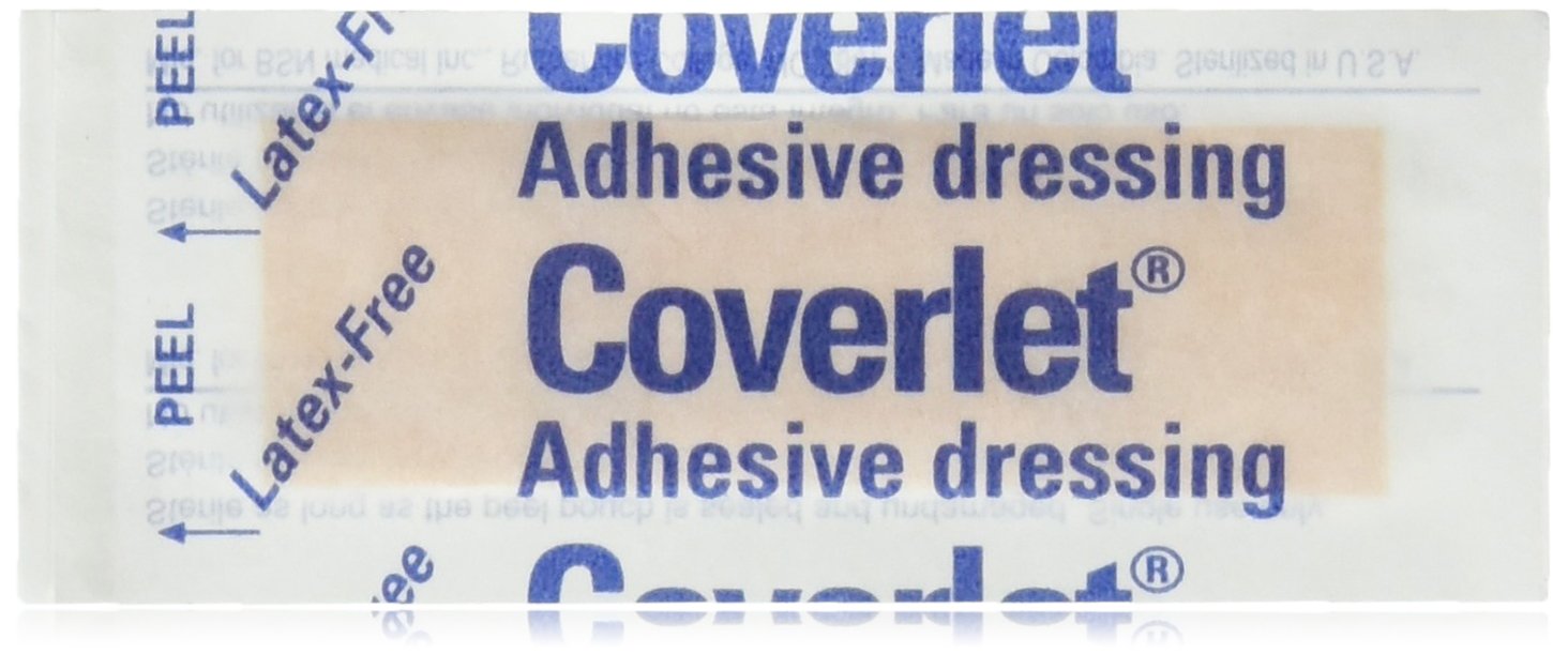 Coverlet BI00231 Fabric Adhesive Bandage Strip 1" x 3",100