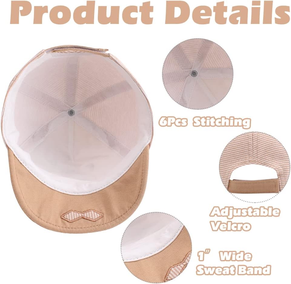 JANGANNSA Baby Duck Cap Infant Kids Sun Hat Bear Cute Cartoon Caps Spring Summer - Image 5