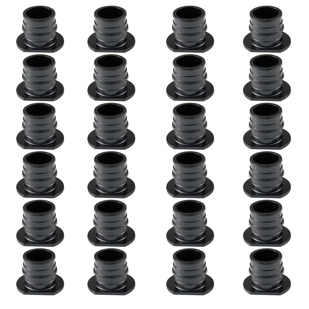Paquete de 30 conectores PEX A de expansión en frío de polietileno de 1,27 cm (tope final) para tubería Pex-A en fontanería, resistente a la corrosión ASTM F1960 (30 conectores de 1,27 cm)