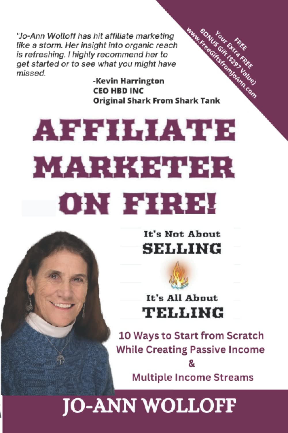 AFFILIATE MARKETER ON FIRE!: It's Not About SELLING It's All About TELLING