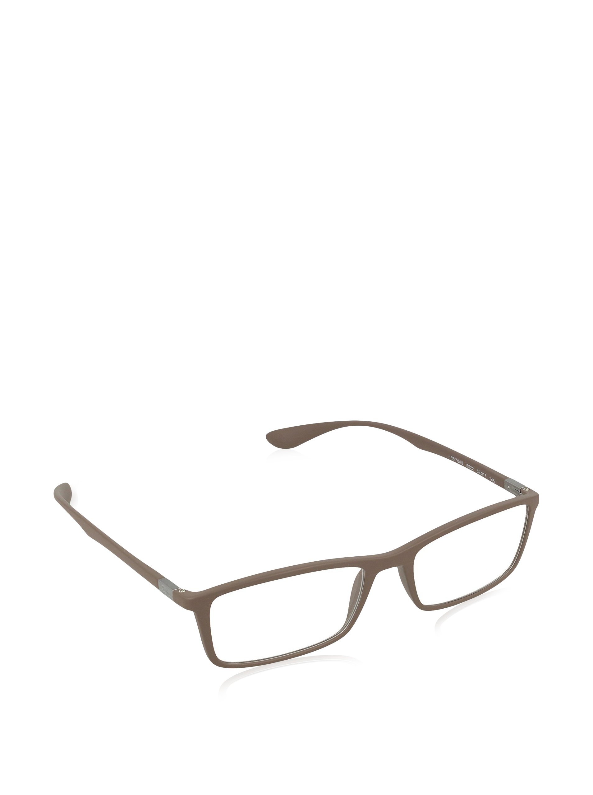 Ray Ban Unisex Eyeglasses Vista Rx7048 5522 53mm Matte Dove