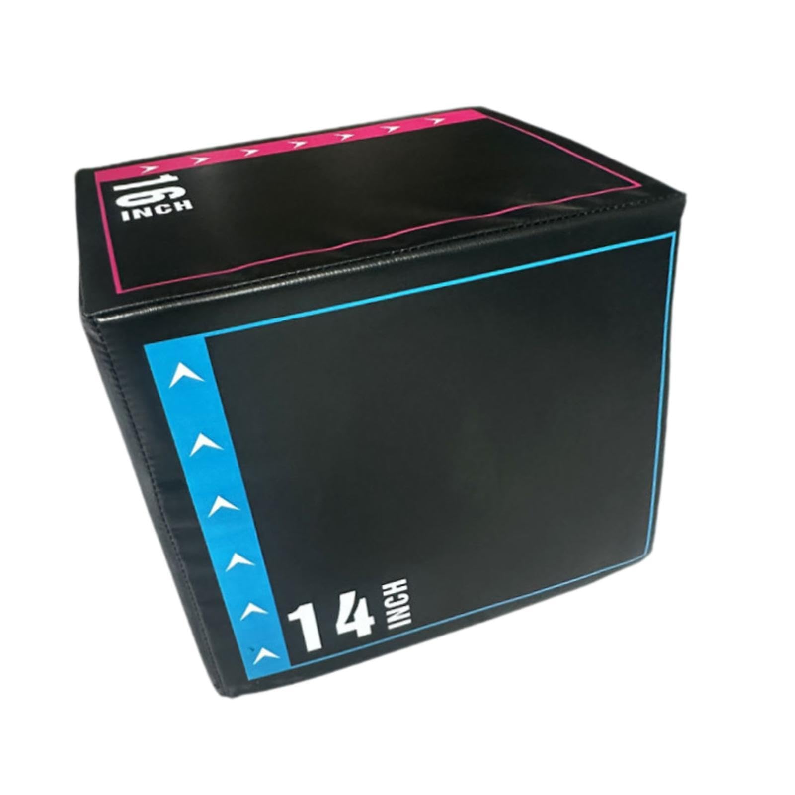 MYADDICTION Plyometric Jump Box 3 in 1 Exercise Multifunctional for Home Gym Step up Box Style I-image-37