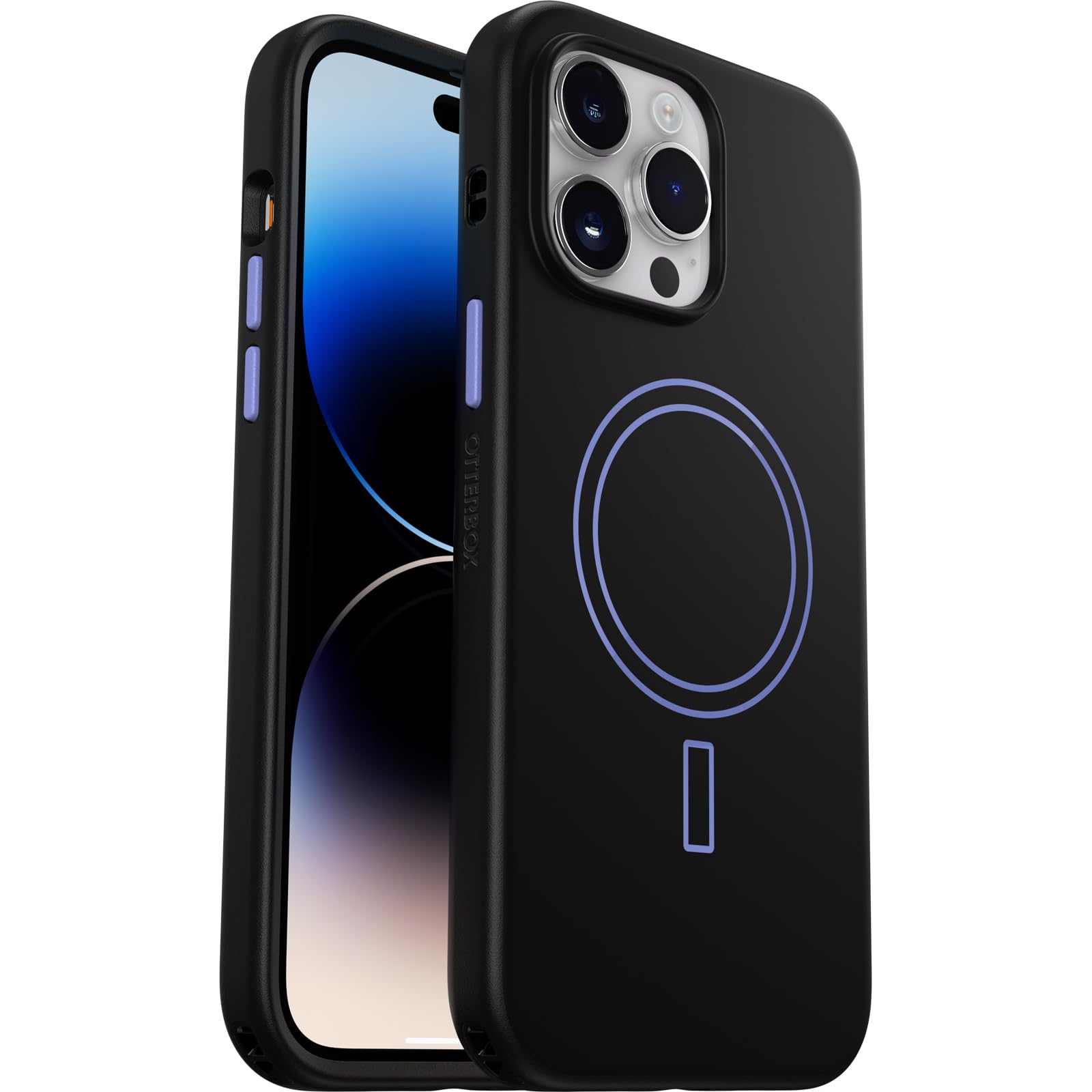 Cover per iPhone 14 Pro Max OtterBox Slim con MagSafe, resistente a shock e cadute; cover ultrasottile, protettiva, leggera, testata a norme anti caduta MIL-STD 810G, ENCHANTMENT