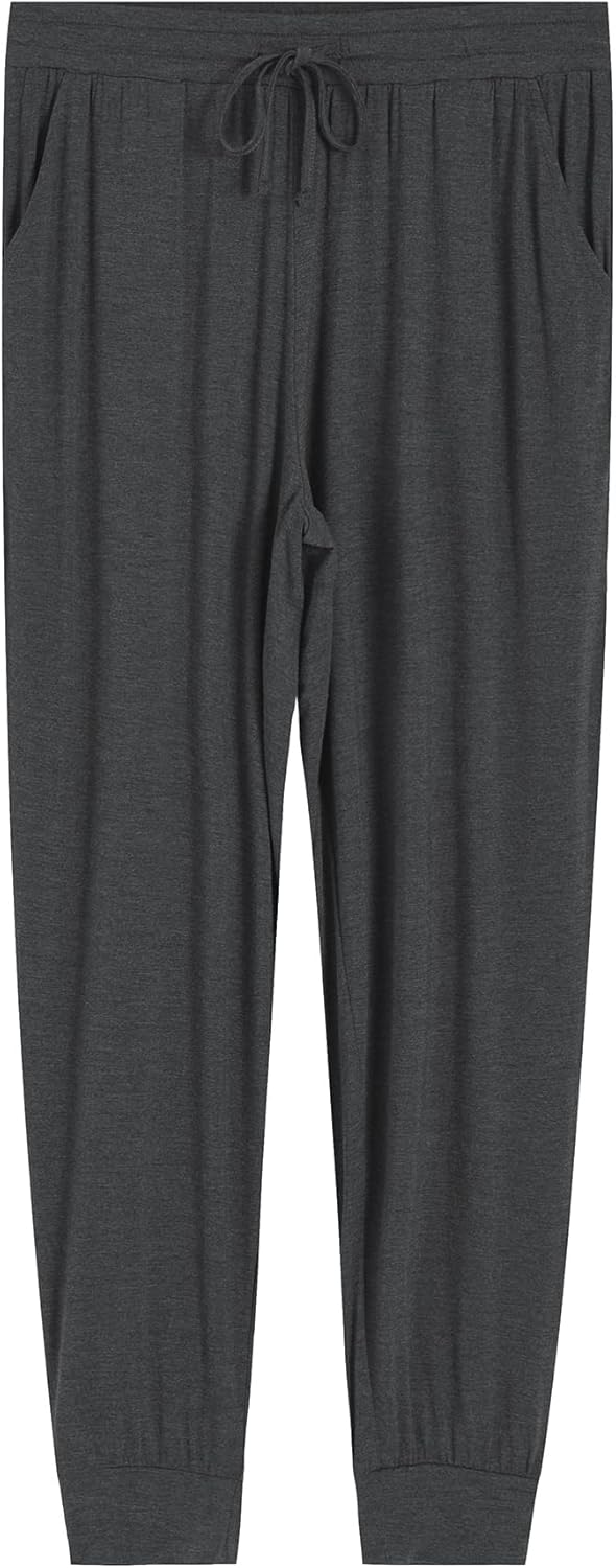 Latuza Women's Petite Pajama Pants Soft Viscose Sleep Joggers - Image 4