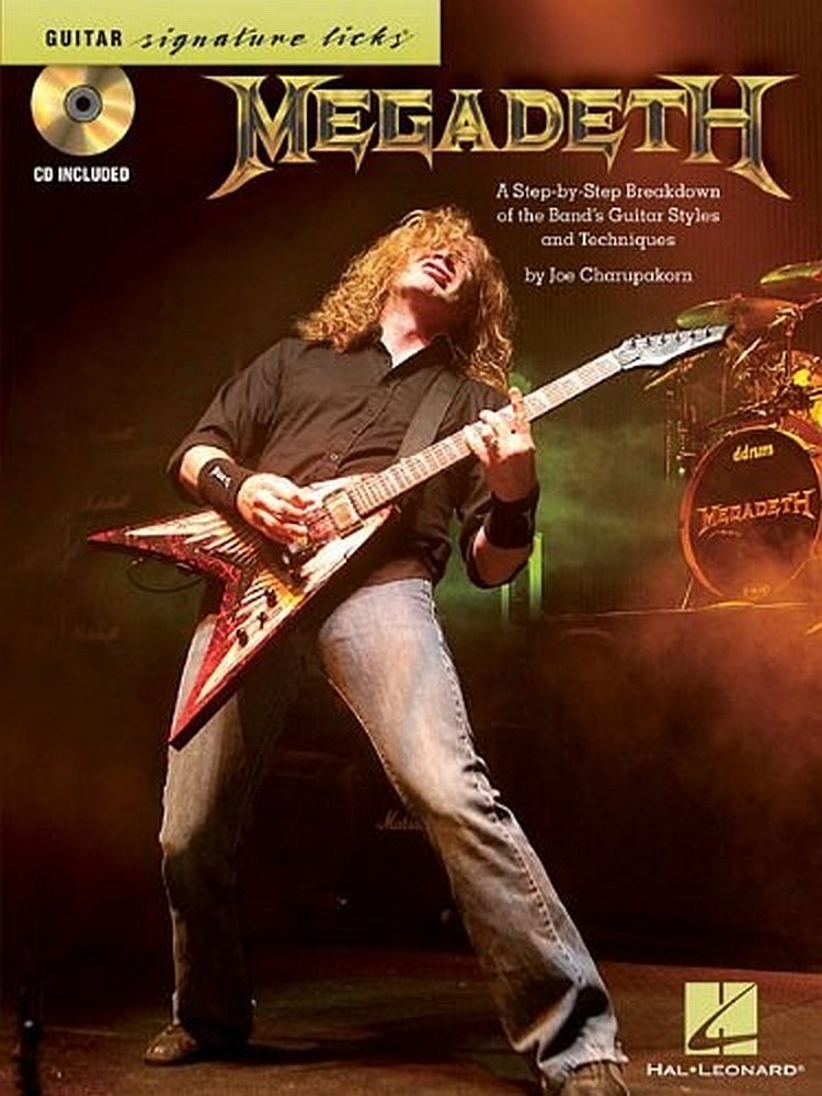 Joe CharupakornMegadeth - Signature Licks Book/Online Audio