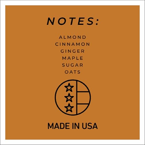 Miniatura 6 de A Cheerful Giver - Arce de avena - Tarro de vela perfumado grande de 24 onzas con tapa - Vela alegre - 135 horas de tiempo de combustión, regalo de