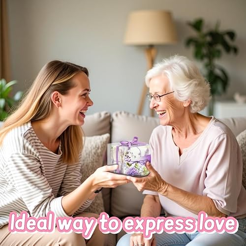 Miniatura 2 de AUCUDA 4 bolsas perfumadas de lavanda para cajones y armarios, paquetes de popurrí para almacenamiento de ropa de mujer, almohada de fragancia de