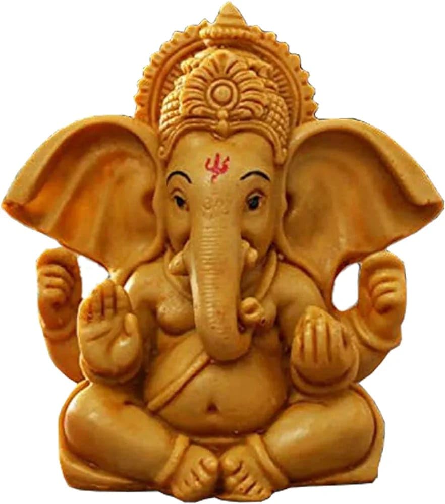 Handcrafted Ganesha Idol - Lord Ganesha Figurine -1