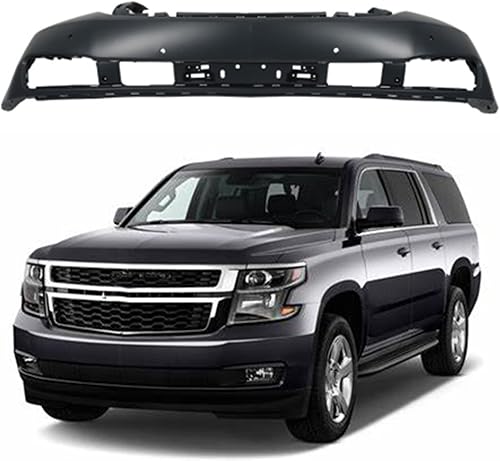 Miniatura 1 de LABLT Cubierta de parachoques Fascia Reemplazo delantero para Chevy Chevrolet Tahoe Suburban GM1000974 23320623 84408066