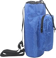 Vista 7 de Fityle - Mochila impermeable a prueba de golpes con correa ajustable para el hombro y bolsillos laterales para cilindros de oxígeno y tanques D