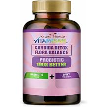 VITAMISAN Flora Balance Probiotic Support, 100 Capsules, 2 Bottles
