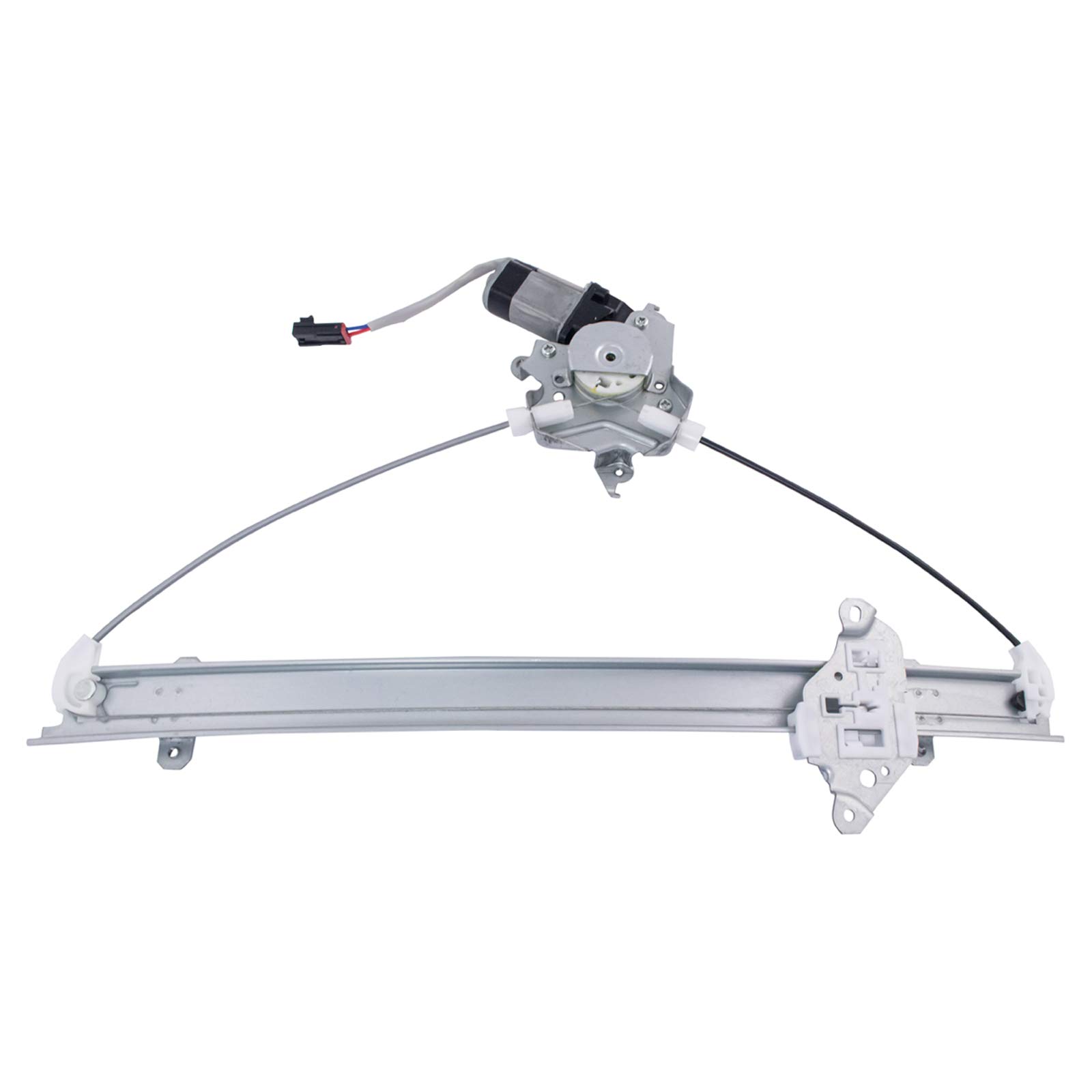 TRQ Front Right Power Window Regulator &amp; Motor Assembly Passenger Side Compatible with 1999-2002 Nissan Quest