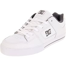 DC Shoes Pure, Men Low-Top Sneakers, Multicolor White/Battleship/White, 11 UK 46 EU