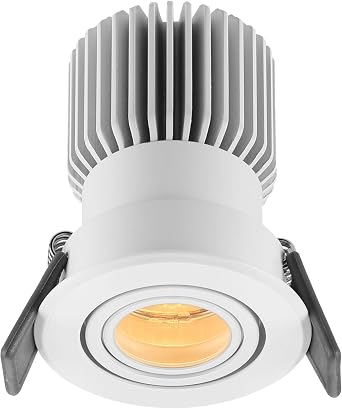 Ceiling Concealed Spotlight, Recessed Ceiling Light Anti-Glare, Highlight Recessed Retrofit Can Lights for Commercial Household Recessed Lighting Wall Aisle