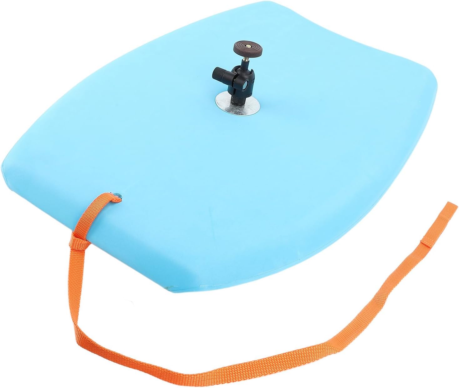 Swim Kickboard with Foldable Adjustable Bracket EVA Foam PC ABS Swimming Follow Board with 1/4 Inch Thread for Panoramic Cameras Action Cameras