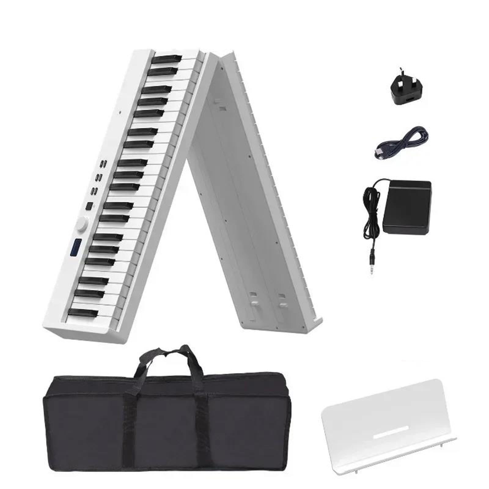 Pianino Elektroniczne 88 Klawiszy Elektroniczny Kontroler Pianina Dla Dorosłych Klawiatura Muzyczna Profesjonalna(Type5)