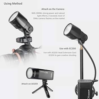 Amazon | Godox H200R ラウンドフラッシュヘッド Godox AD200|AD