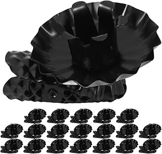 Ciieeo 20pcs Christmas Tree Candle Holder Clip on Candle Holders Window Candle Holder Clamps Traditional Vintage Candle Holders with Clip for Christmas Tree Xmas Holiday Decor Black