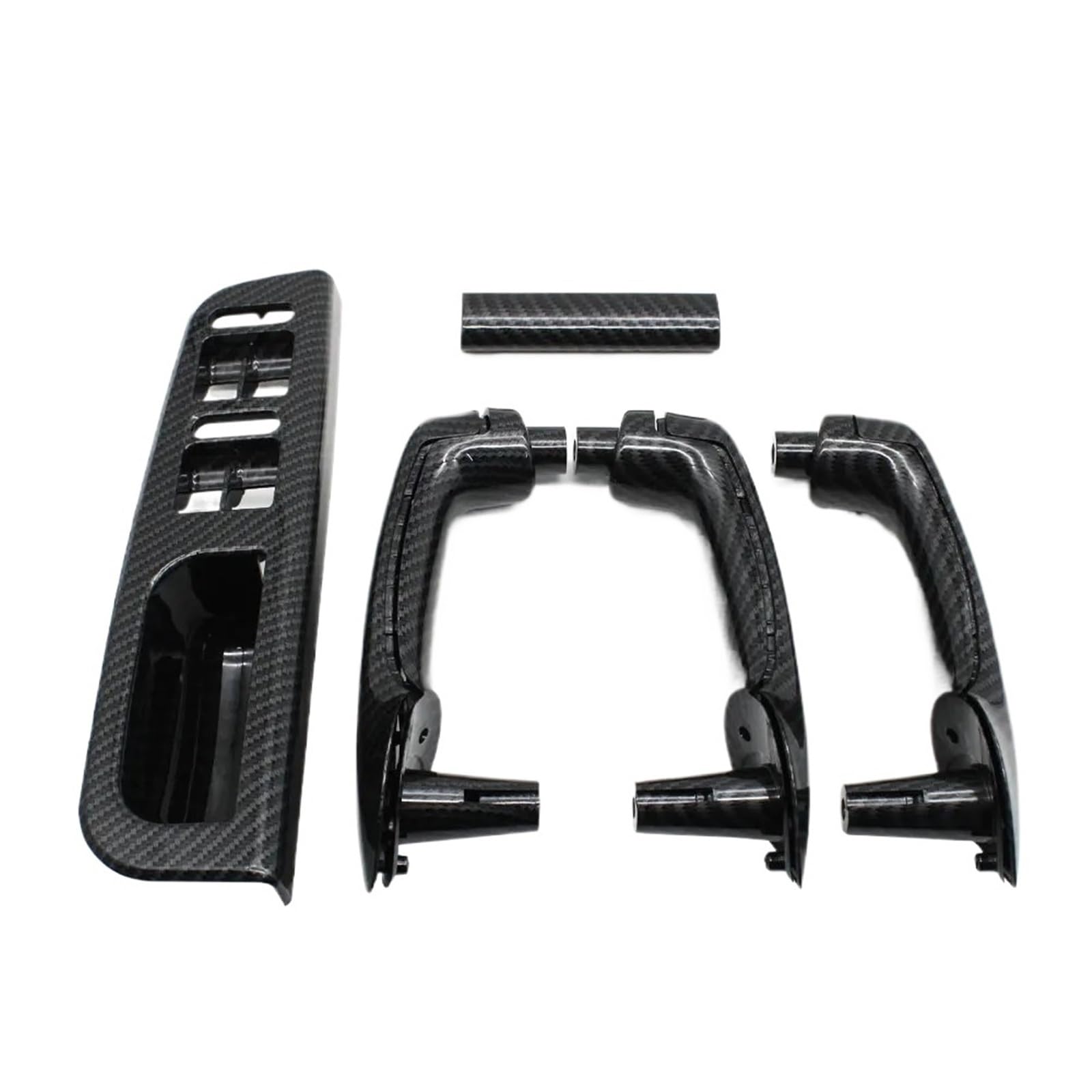 Hjtedhe Lhd 8Pcs Car Accessories For Jetta Mk4 1999-2004 Car Interior Handle Inner Door Armrest Panel Pull(Lhd 8Pcs)