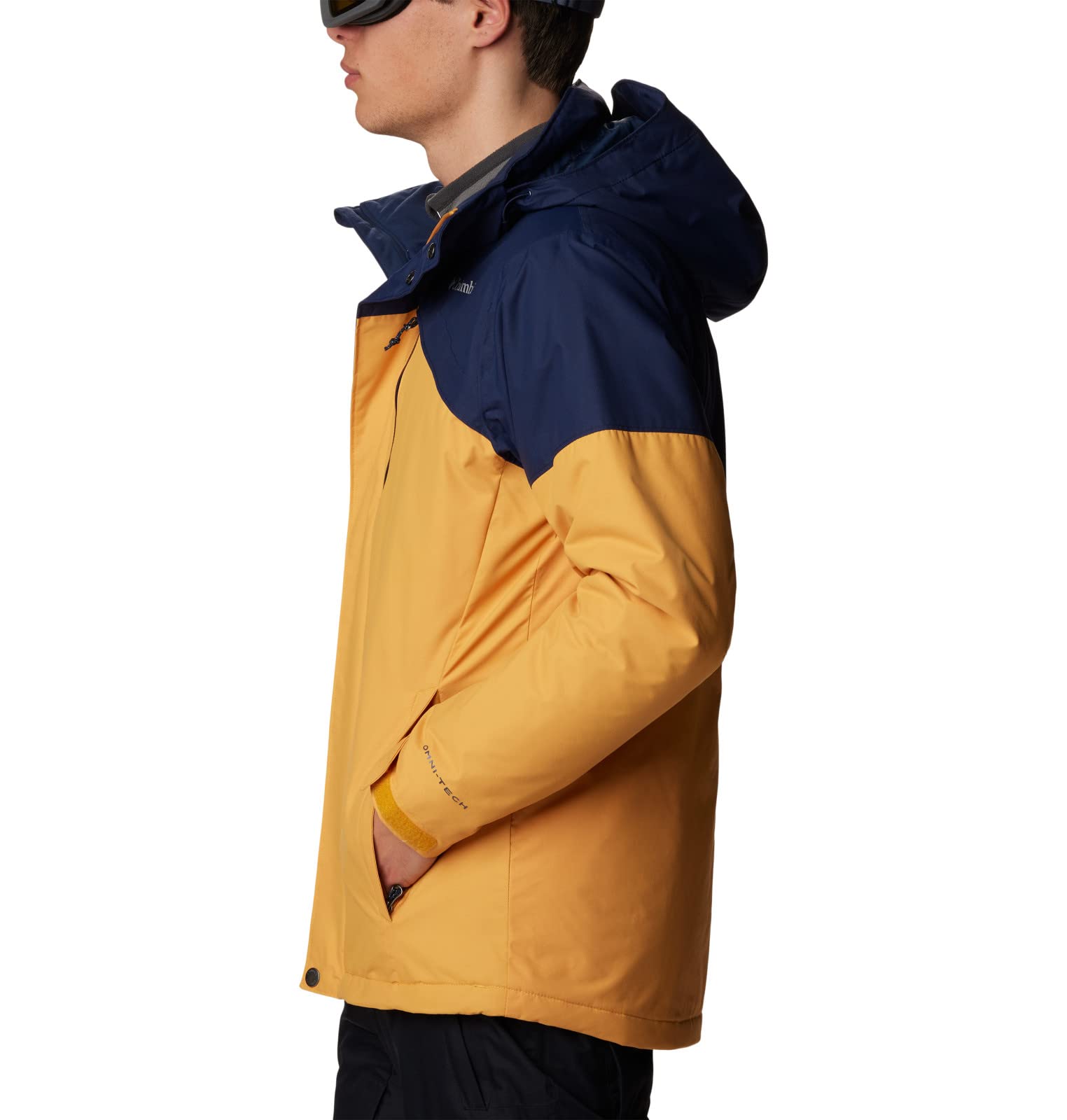 Columbia Men's Last Tracks Jacket, Raw Honey/Collegiate | B2B