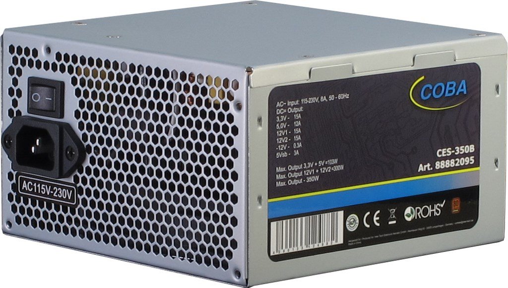 350W Inter-Tech Coba CES-350B 82+ bulk