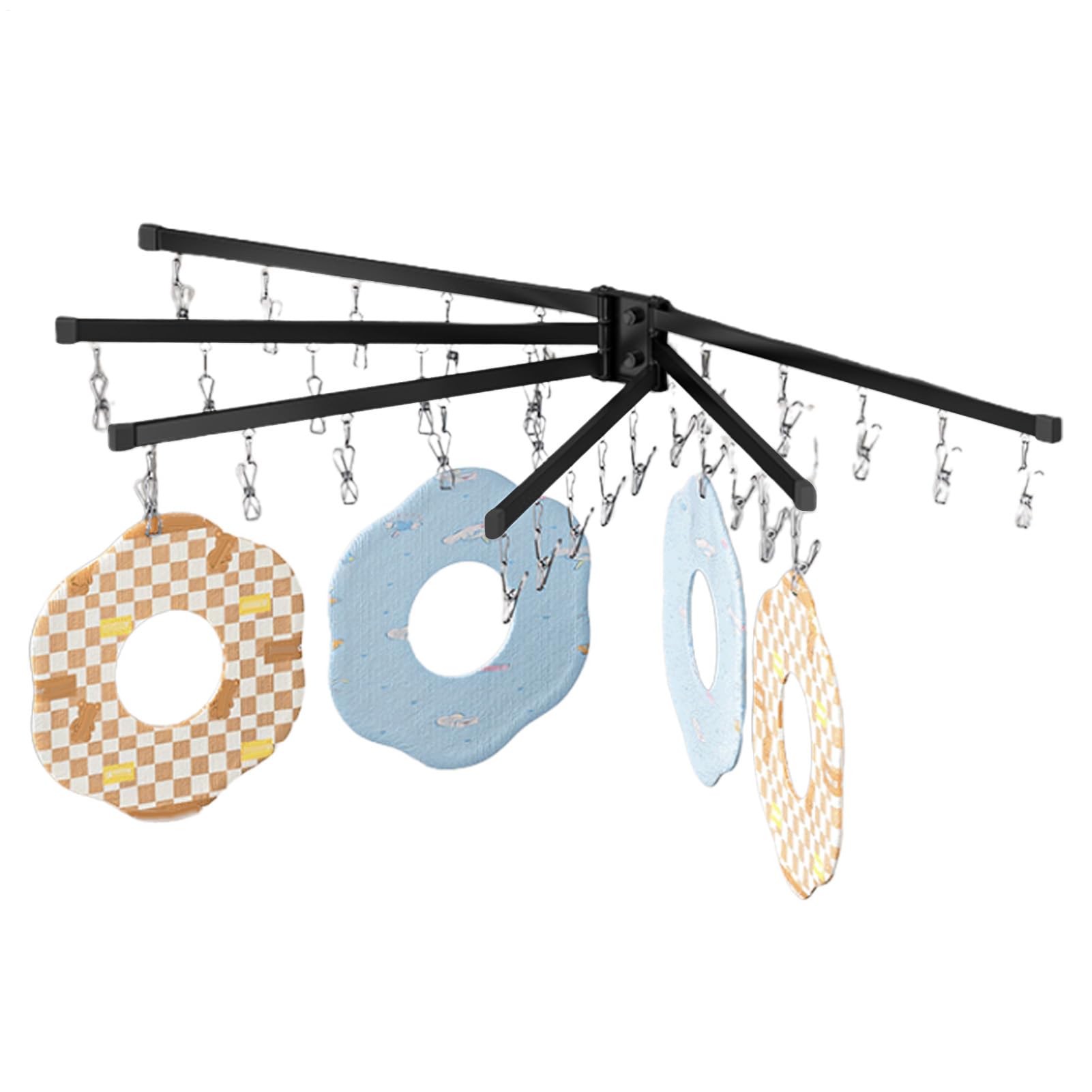 Stendibiancheria Per Biancheria Intima Stendibiancheria In Acciaio | Ganci E Mollette Resistente Antiruggine Per Lavanderia Intimo Reggiseno Viaggio Casa